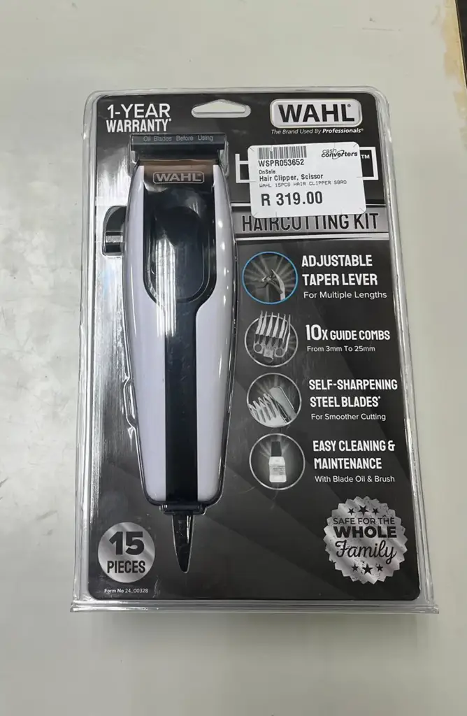 Wahl Home Pro Complete Adjustable Hair Clipper Kit (15Pc)