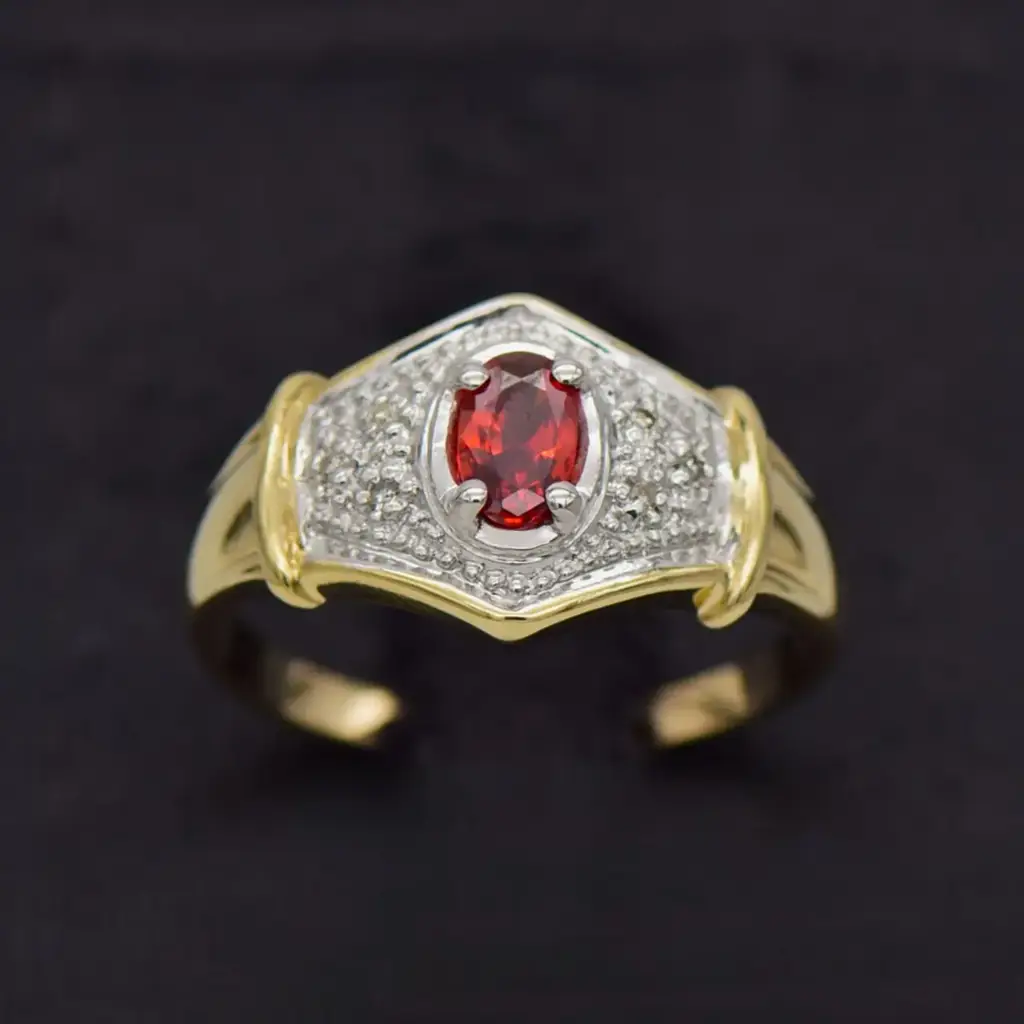 9ct Yellow Gold Dress Ring