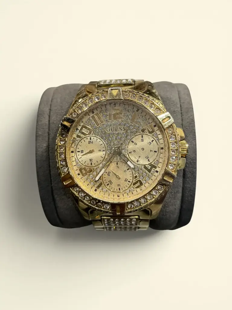 Guess 40mm Ladies Gold Watch - View 3