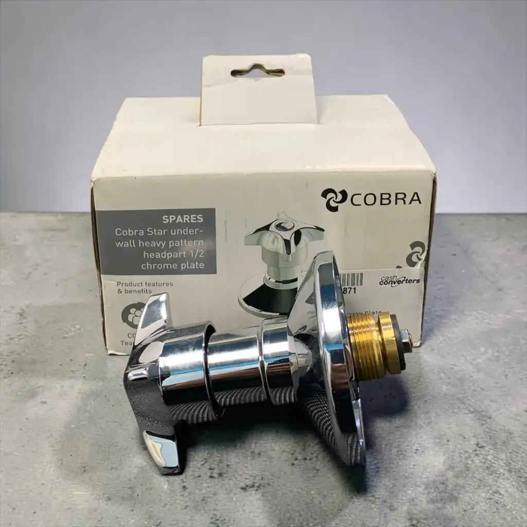 Cobra 1/2 Chrome Plate Tap