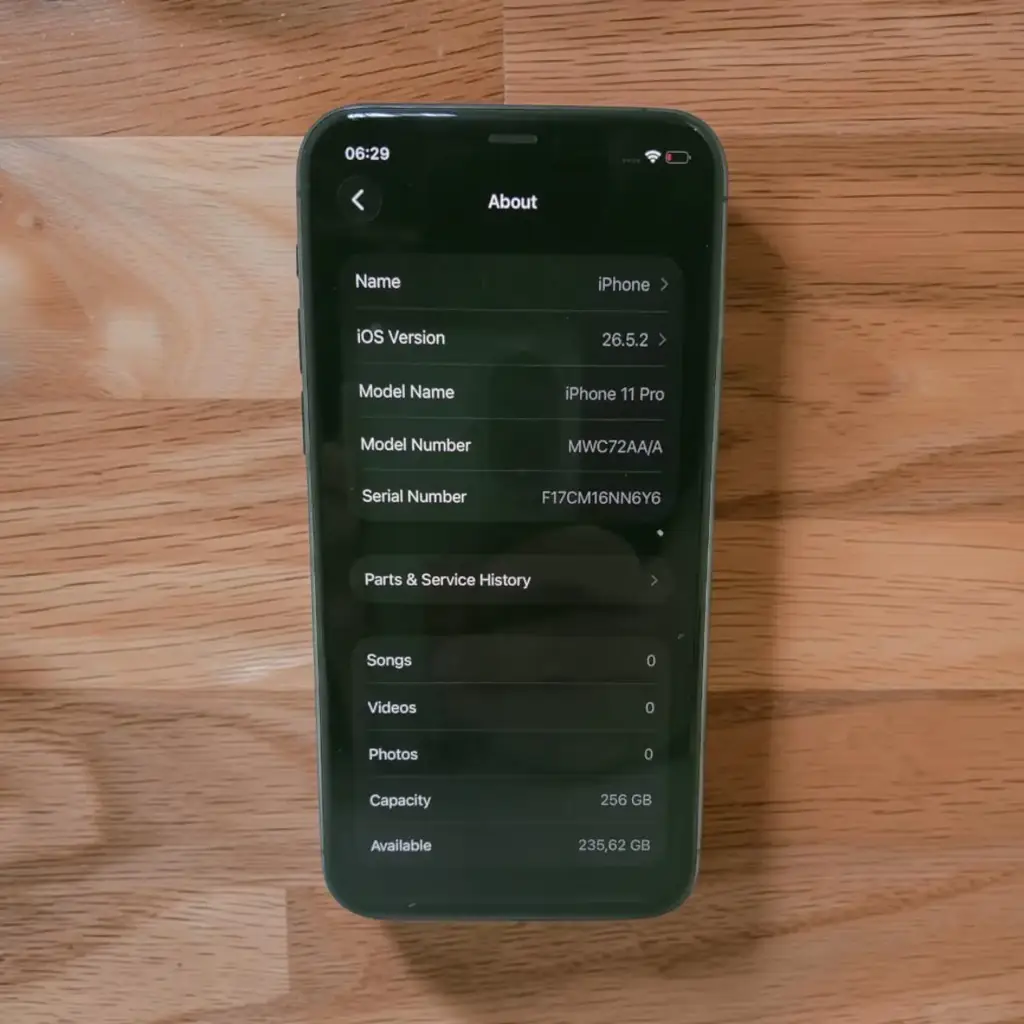 Iphone 11 Pro 256Gb