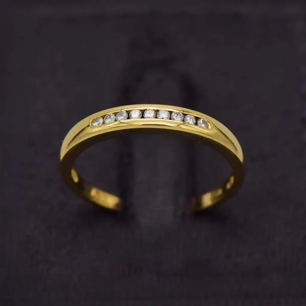 18Ct Yellow Gold Ring Eternity