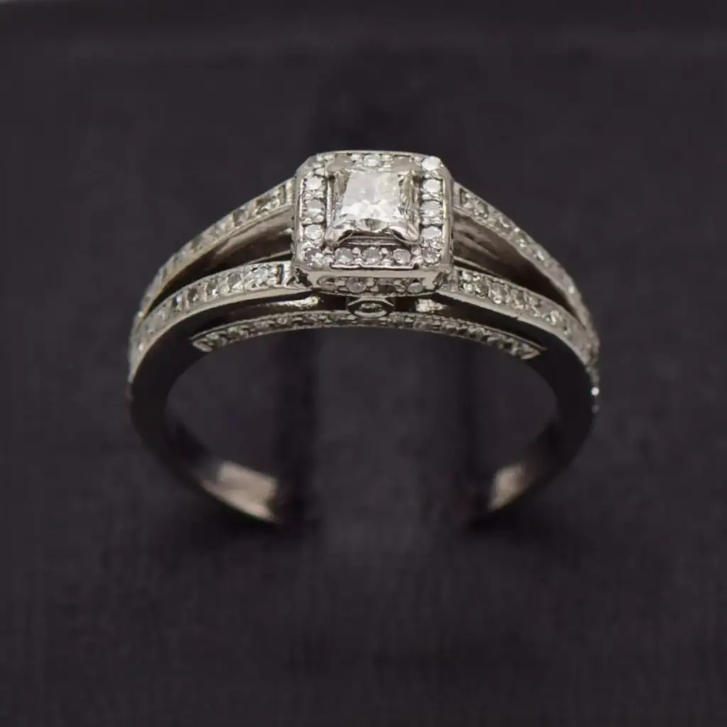 9ct Yellow Gold Engagement Ring