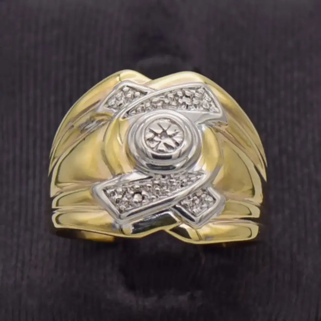 9ct Yellow Gold Dress Ring