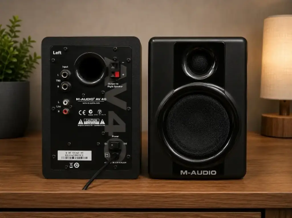 M-Audio Av40 Studiophile Active Studio Monitors - View 2