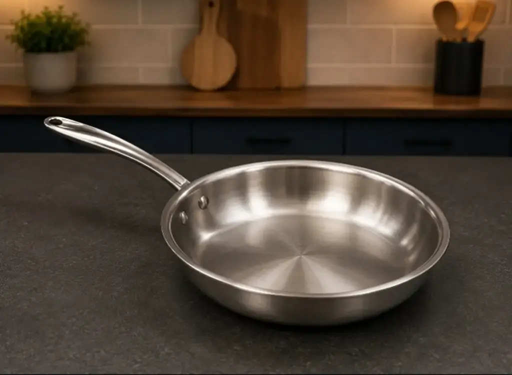 Amc Stainless Steel Frying Pan - View 2