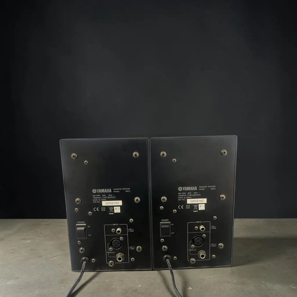 Yamaha Msp3 Monitor Speaker - View 3