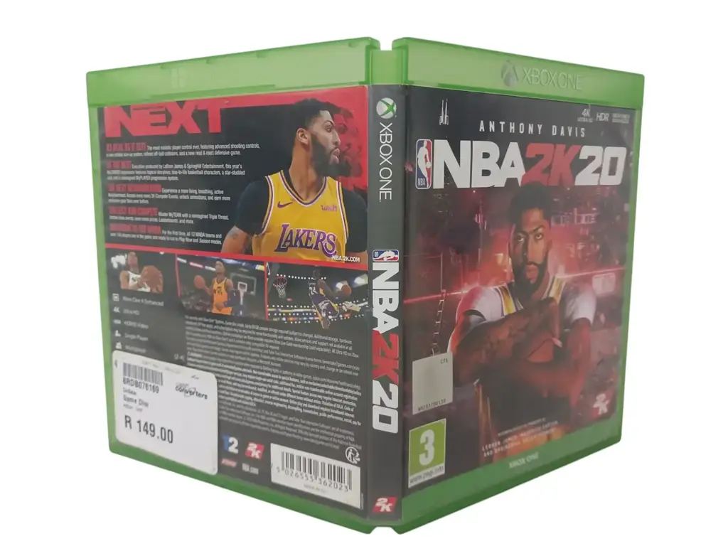 Xbox One Anthony Nba2k20 Game Disc - View 2
