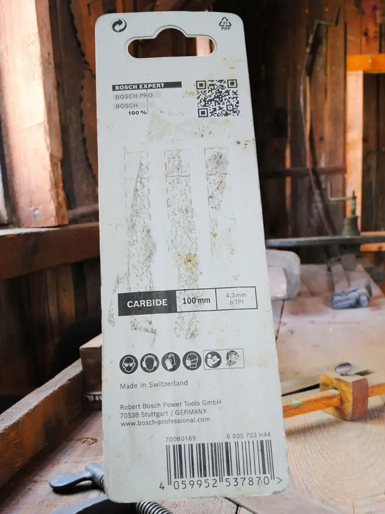 Bosch Jigsaw Blades Hm/Tc T 341 - View 2
