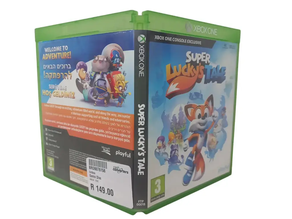 Xbox One Super Lucky's Tale Game Disc - View 2