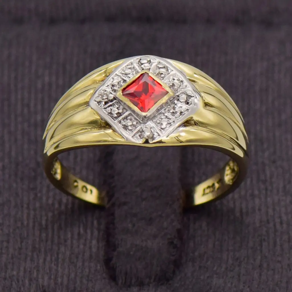 9ct Yellow Gold Dress Ring