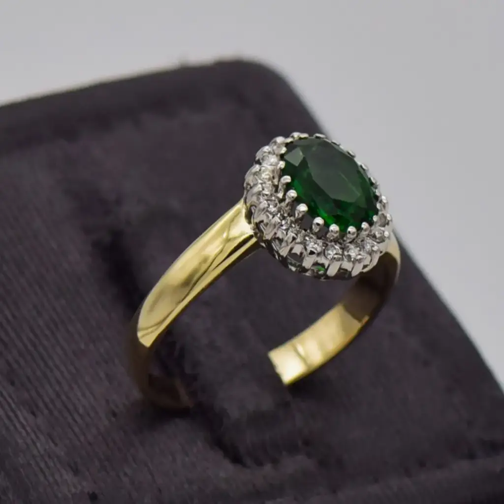 12ct Yellow Gold Dress Ring - View 2