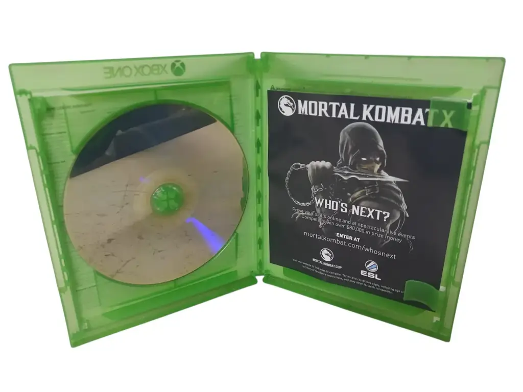 Xbox One Mortal Kombat X Game Disc - View 3