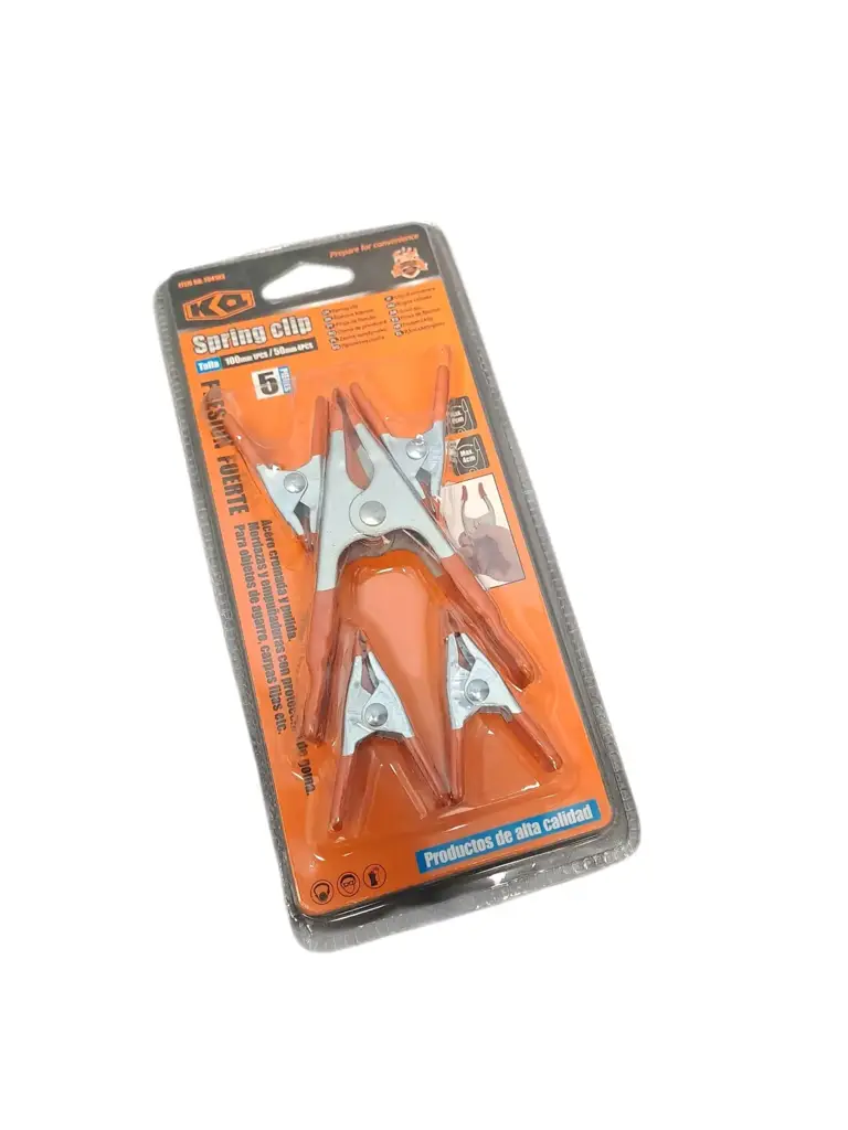 Spring Clip 5 Pcs Set - View 2