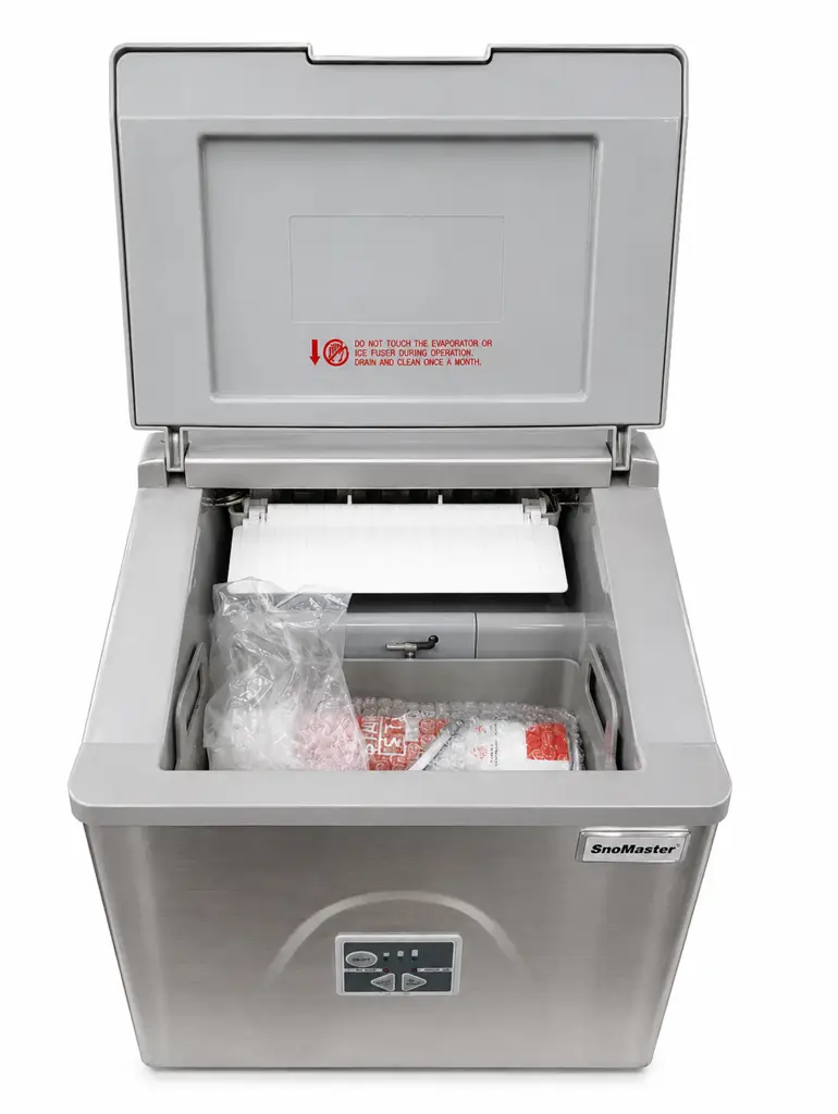 Snomaster 20Kg Countertop Ice Maker | Stainless Steel | Second-Hand - View 2