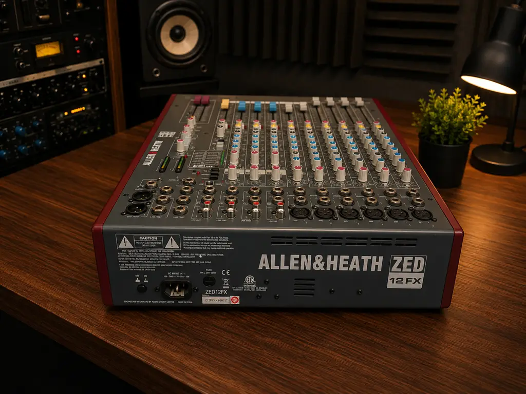 Allen & Heath Zed-12Fx 12-Channel Mixer – Second Hand - View 2
