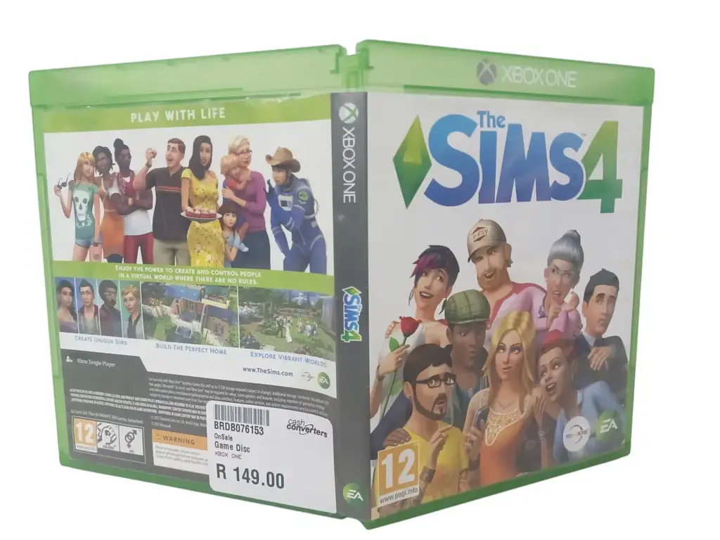 Xbox One The Sims 4 Game Disc - View 2