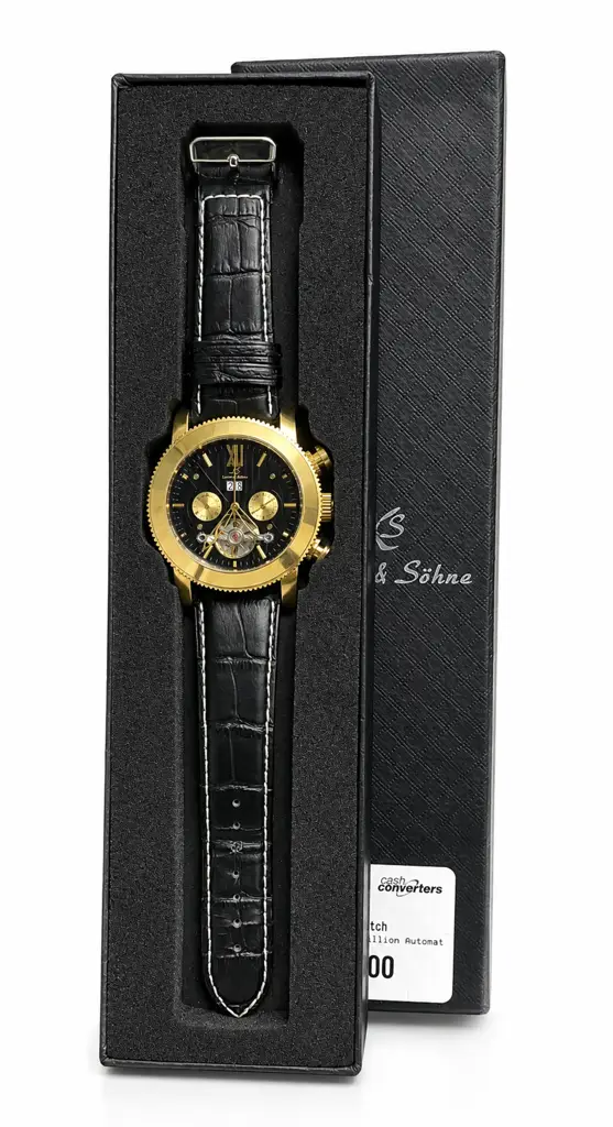 Kronen & Söhne Automatic Tourbillon Men's Watch