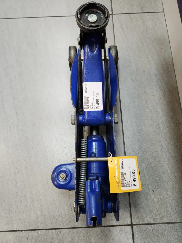 Blue Hydraulic Car Jack - View 3