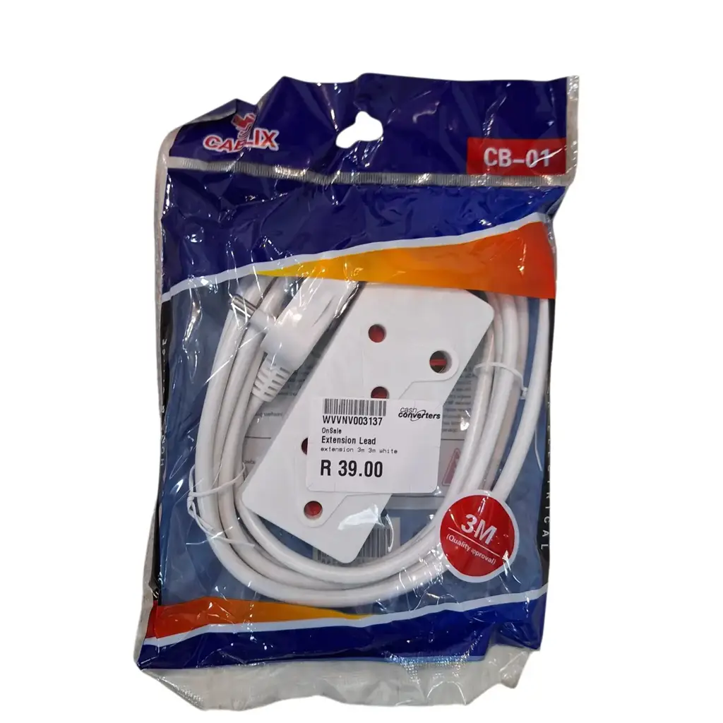 Cablix 3 Meter Extension Lead