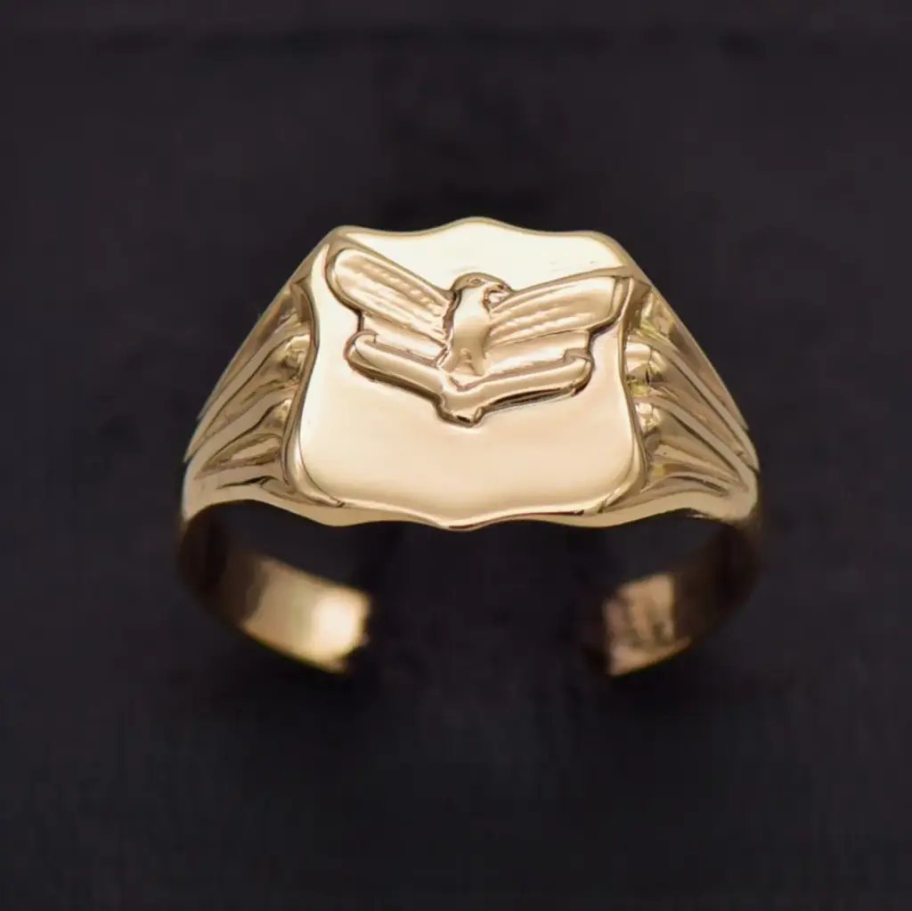 9ct Yellow Gold Men's Ring