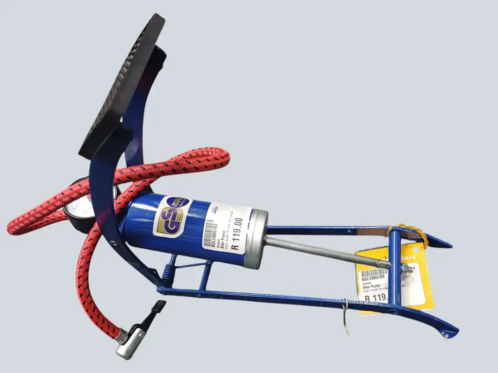 Foot Pump 0-100 Psi Gauge