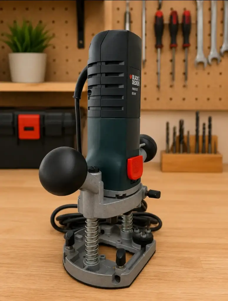 Black & Decker Kw800e Plunge Router (800W) - View 2