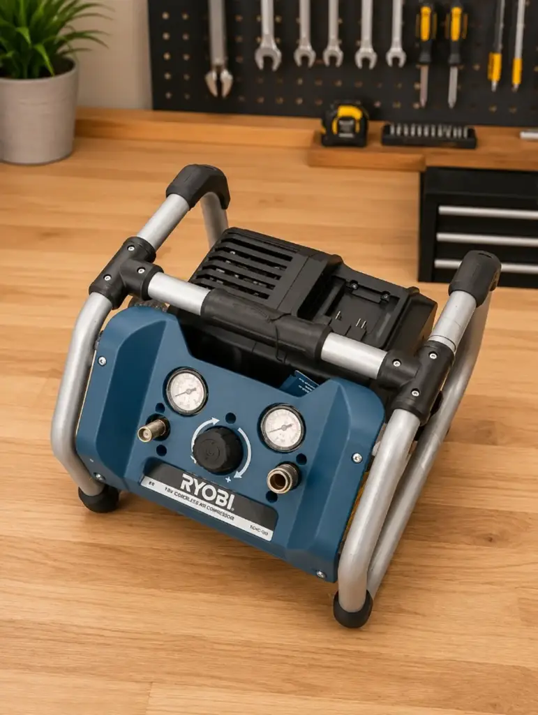 Ryobi 18V Cordless Air Compressor Xac-005 - View 2