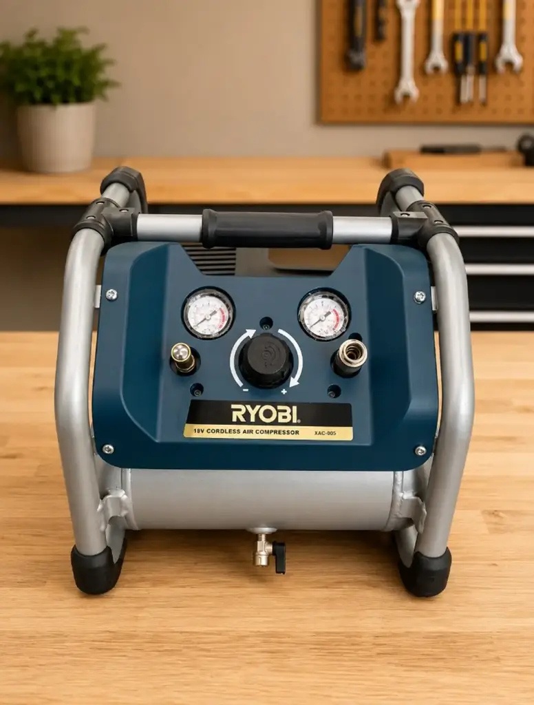 Ryobi 18V Cordless Air Compressor Xac-005