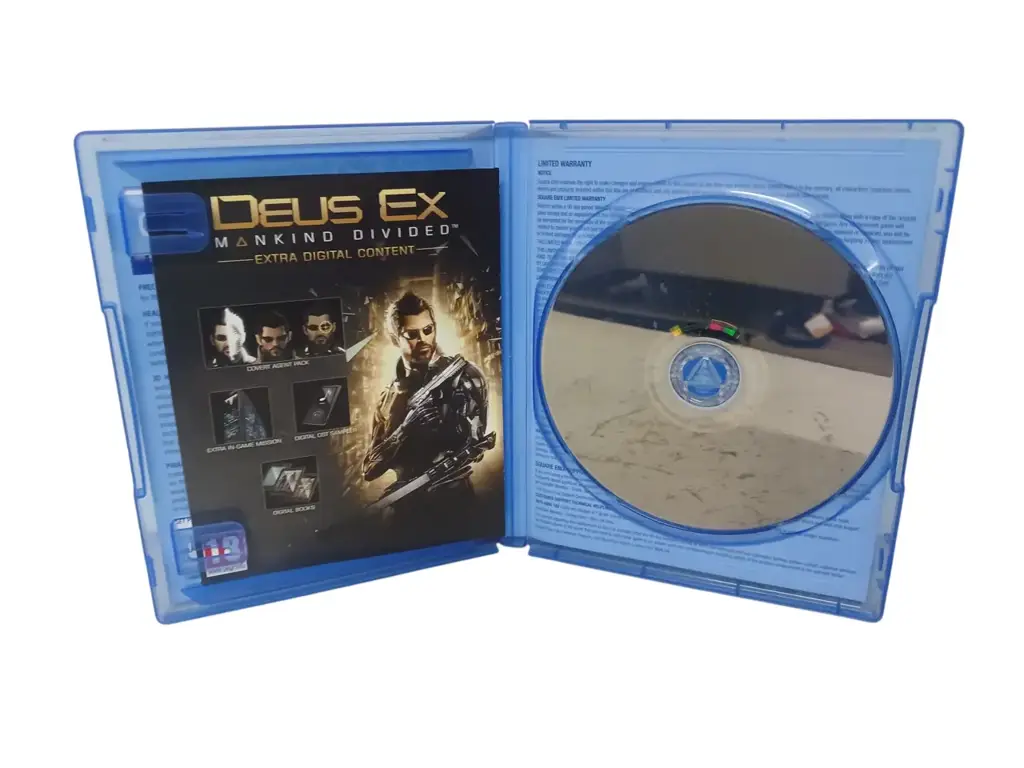 Playstation 4 Deus Ex: Mankind Divided Day One Edition Game Disc - View 3