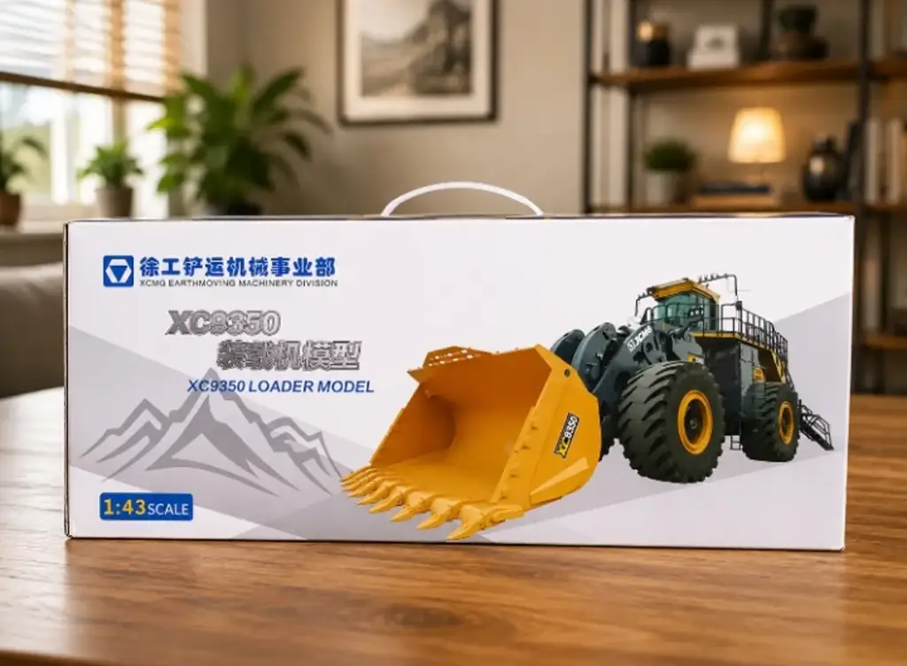 Xcmg Earthmoving Machinery Division Xc9350 Loader Model 1:43 Scale - View 2