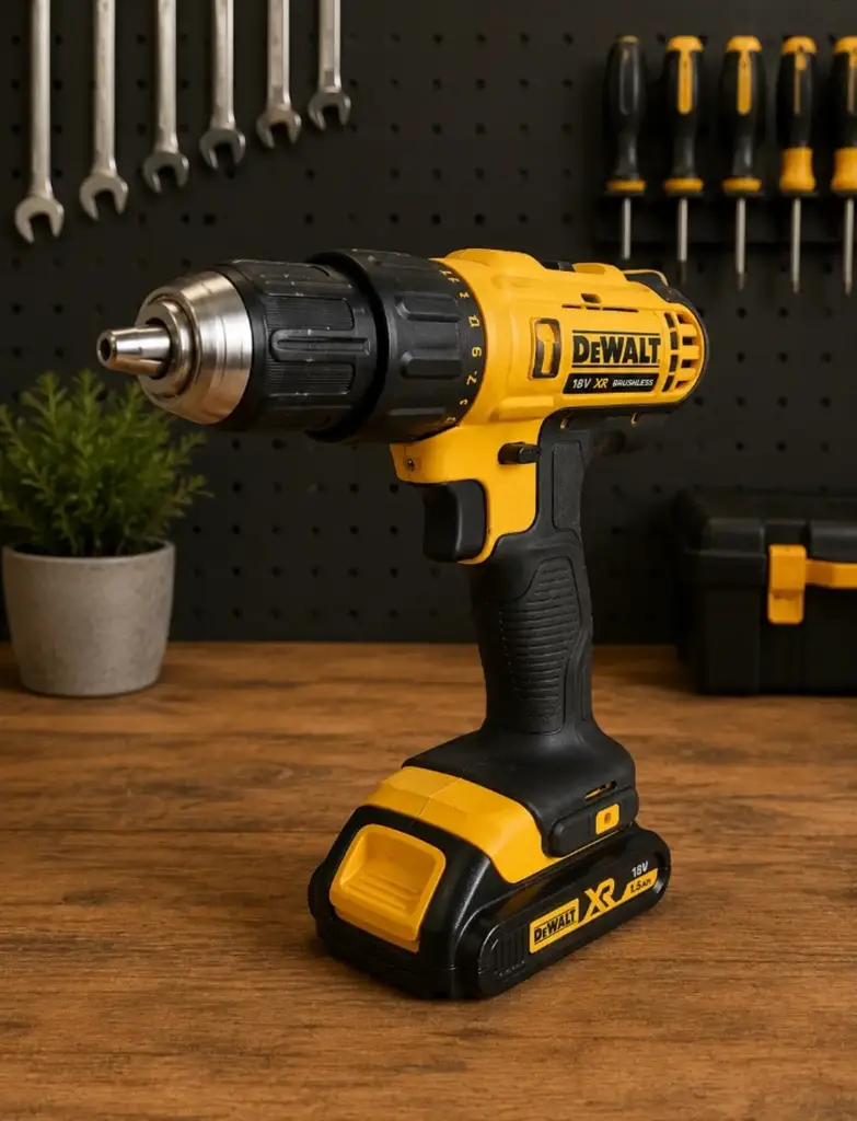 De Walt 18V Compact Cordless Drill/Hammer Drill Dcd776 - View 2