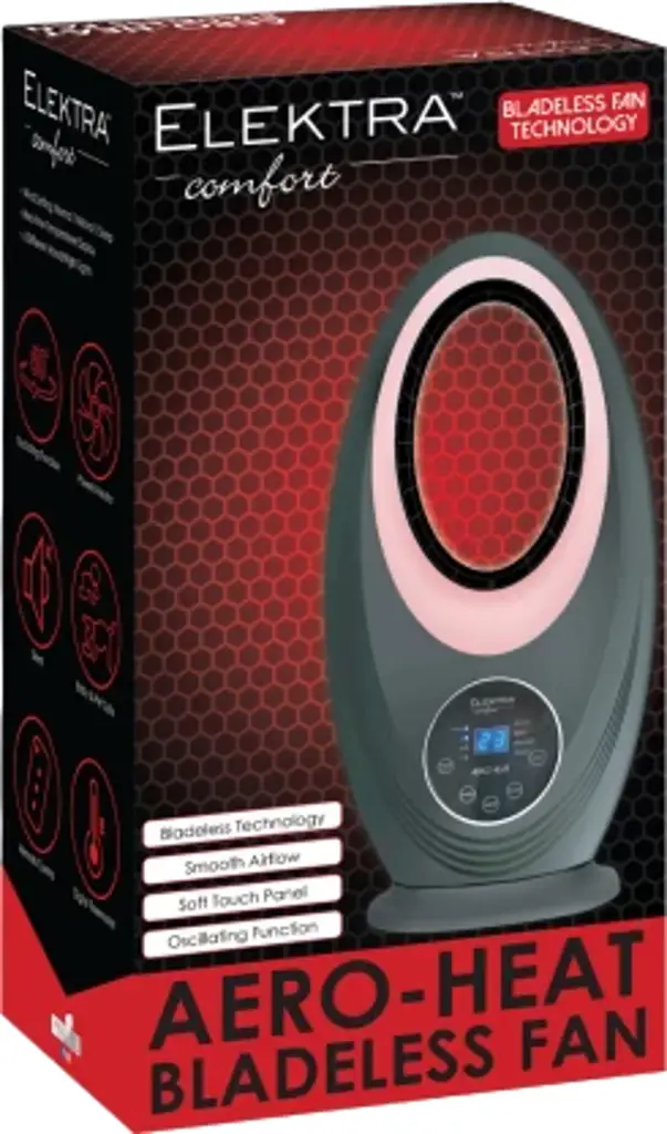 Elektra 2605 - Aero-Heat Bladeless Fan Heater Fan Heater - View 2