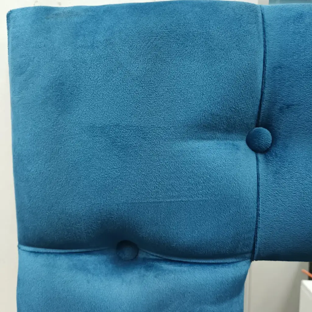 Blue Velvet Framed Mirror (160 X 95cm) In-Store Collection - View 2