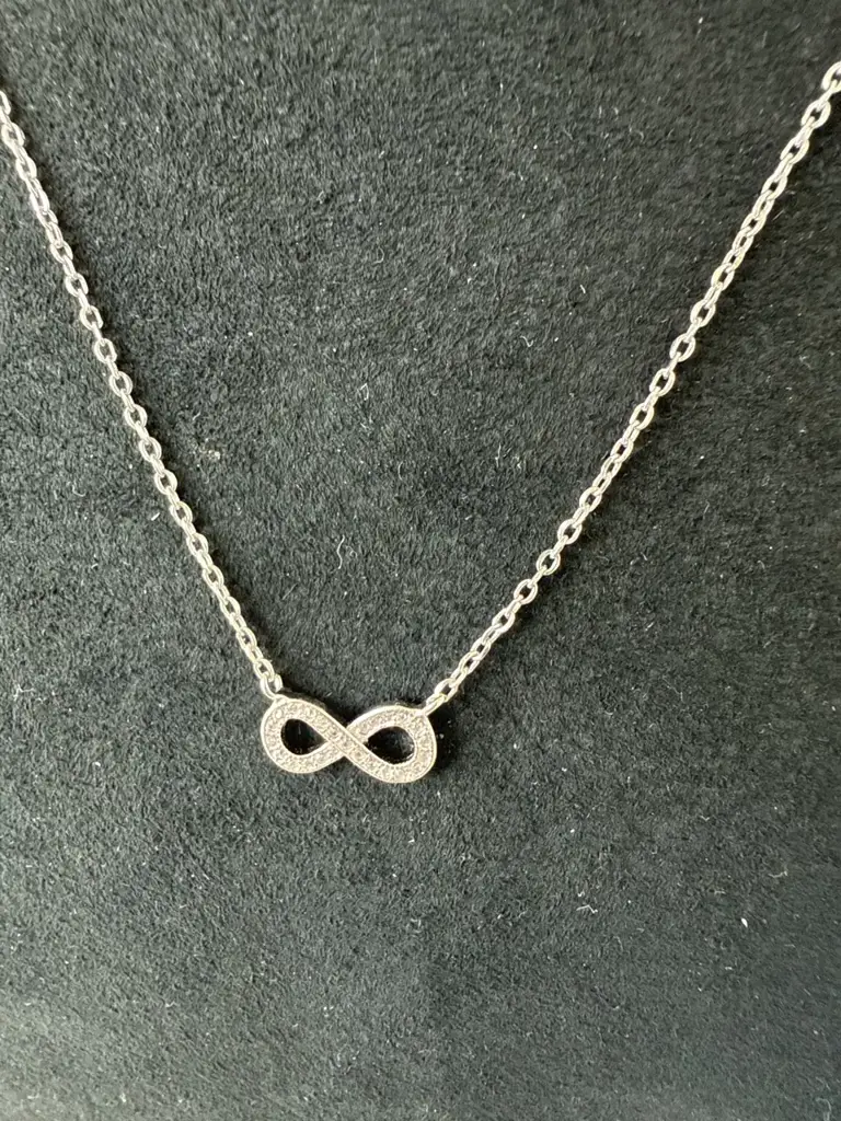 925 Infinity Necklace - View 2