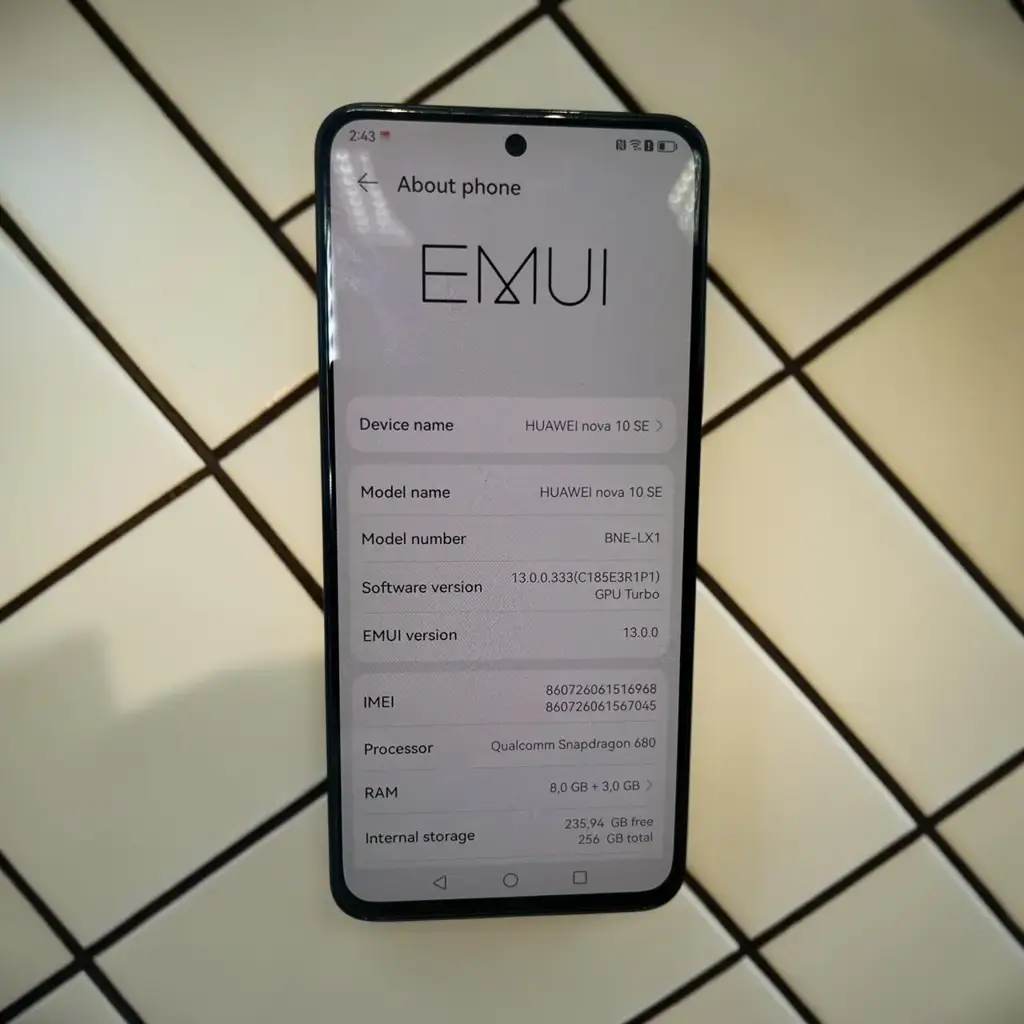 Huawei Nova 10 Se Smartphone
