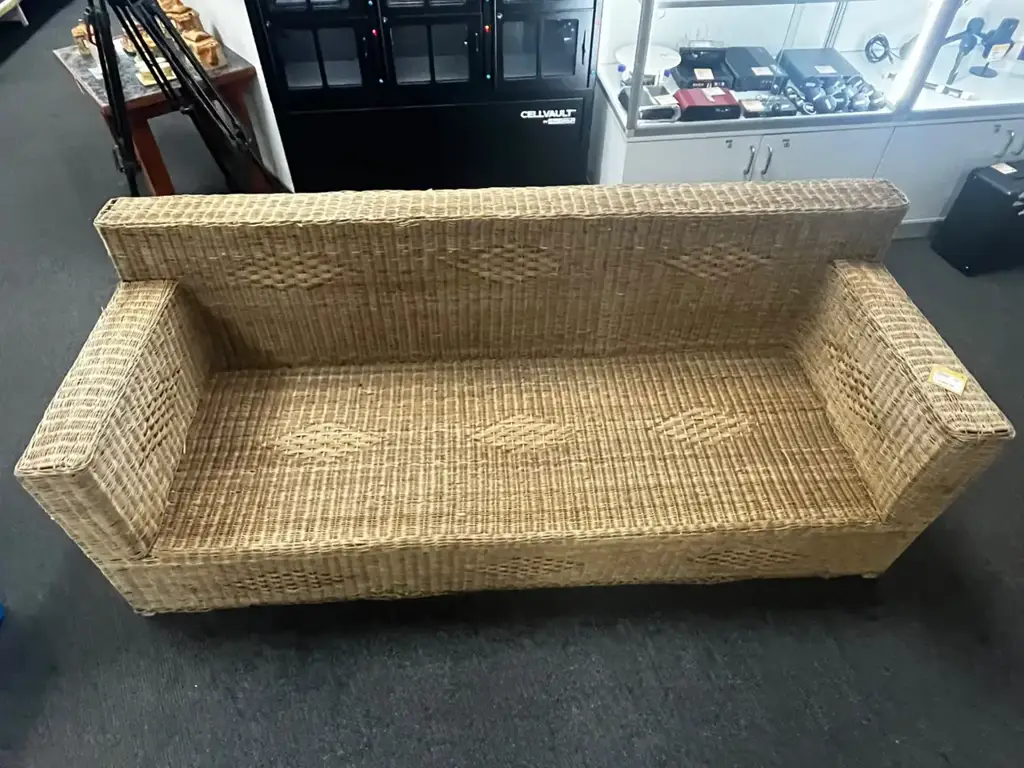 Malawi Cane Box-Style Triple Furniture