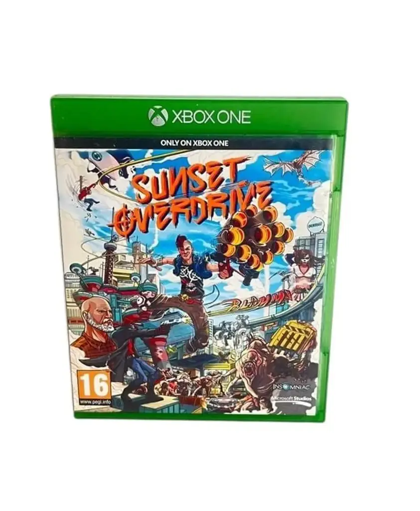 Xbox One Sunset Overdrive Game Disc
