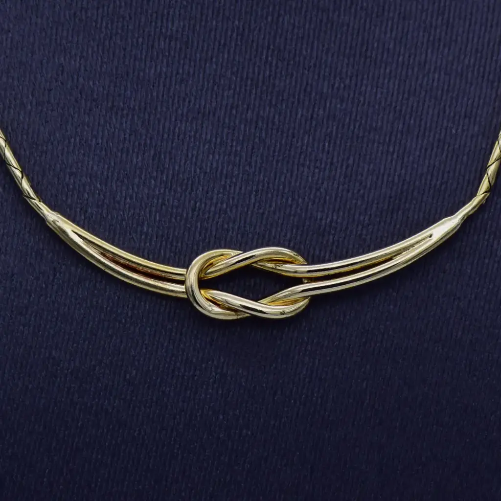 9ct & 10ct Yellow Gold Necklace - View 2