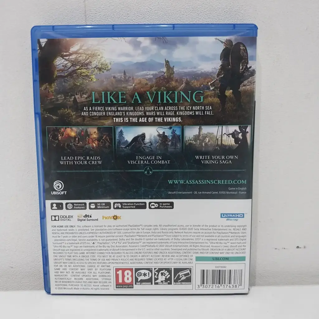Ps5 Game Assassins Creed Valhalla - View 4