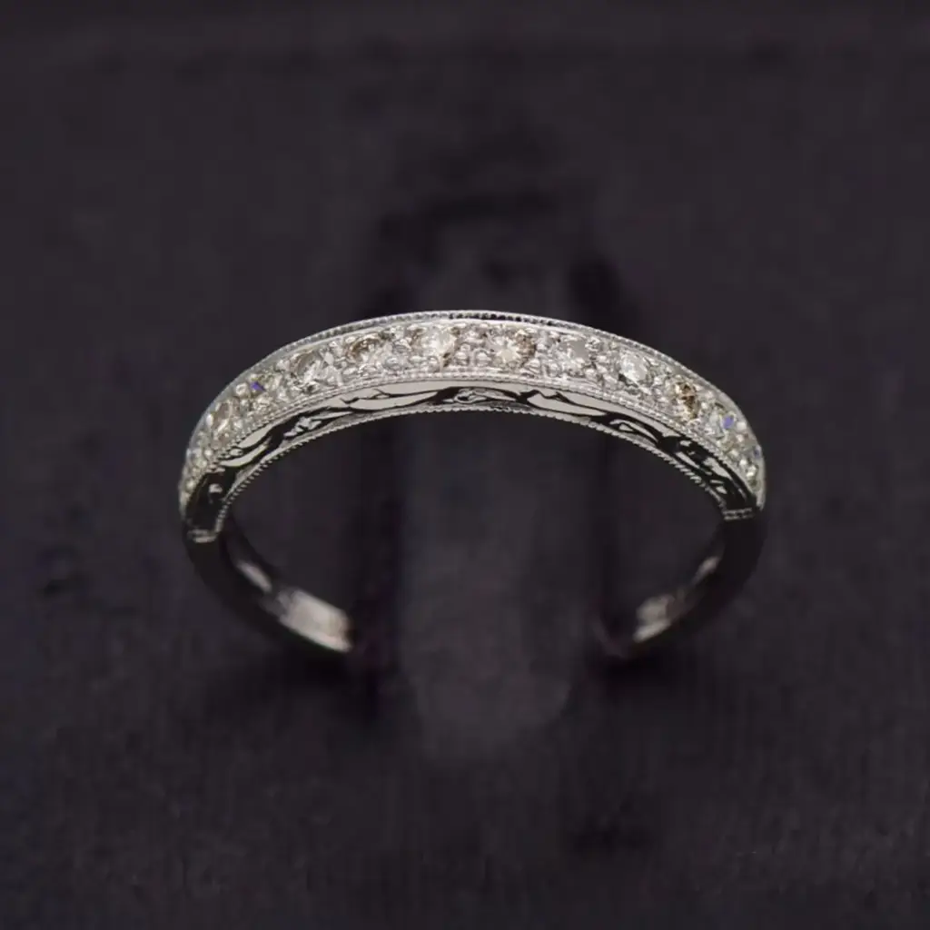 18ct White Gold Eternity Ring