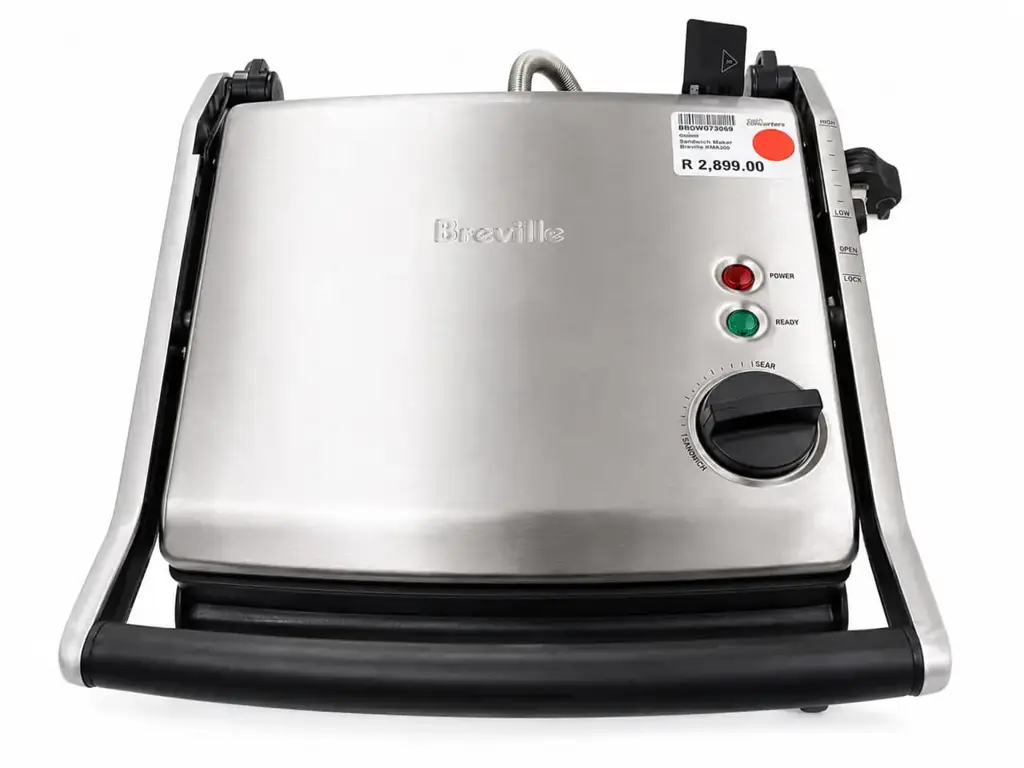 Breville Bgr200 Panini Grill & Sandwich Press - View 2