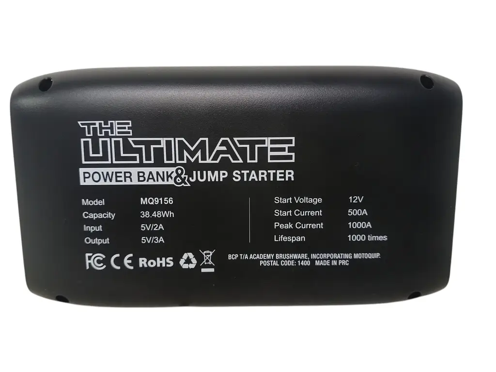 Moto Quip Mq9156 Power Bank & Jump Starter - View 5