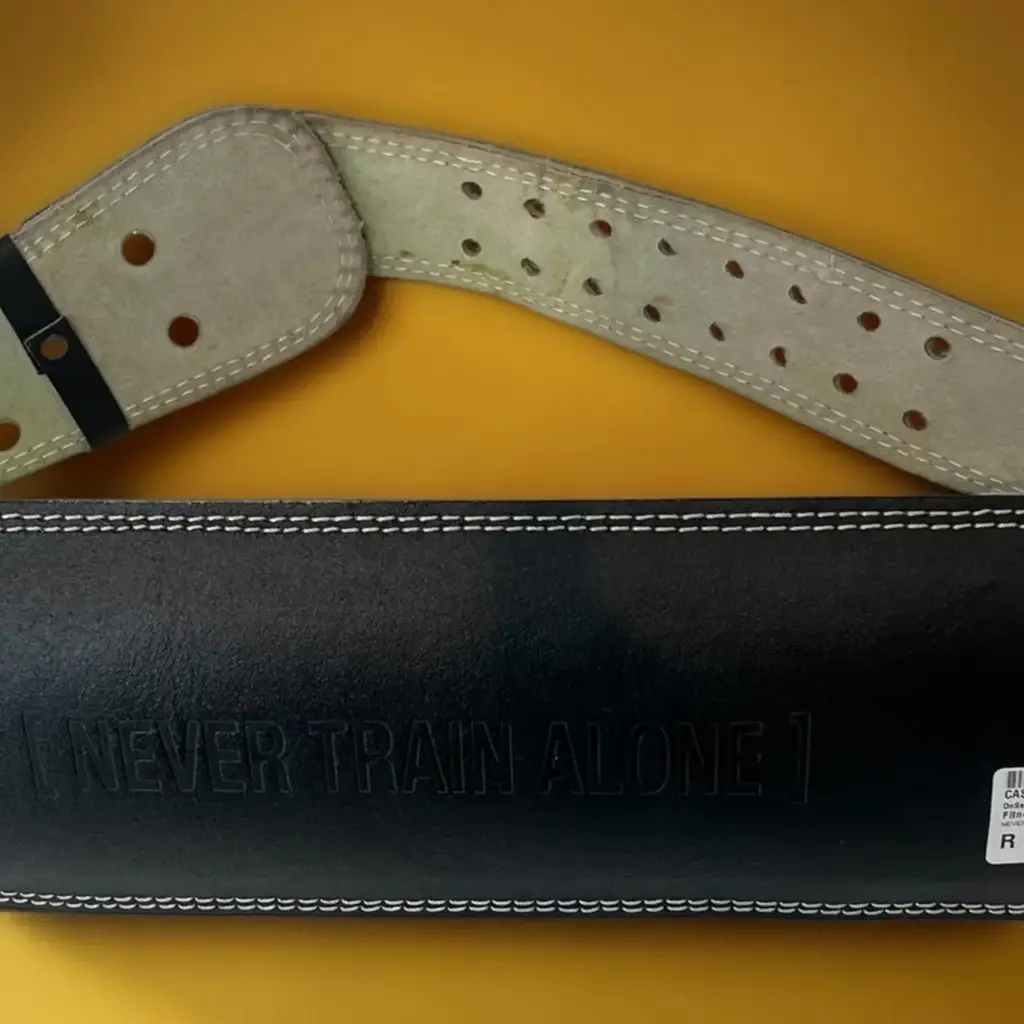 Never Train Alone Belt