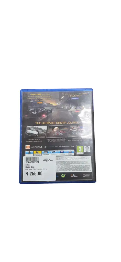 Sony Project Cars (Ps4) - View 2