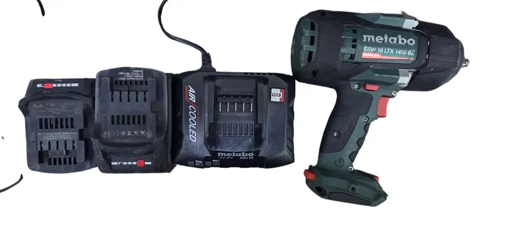Metabo Ssw 18 Ltx 1450 Bl Cordless Impact Wrench - View 4