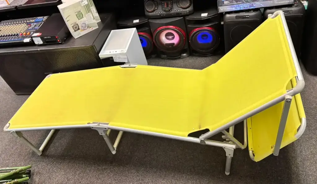 Beach Chair With Aluminum Frame