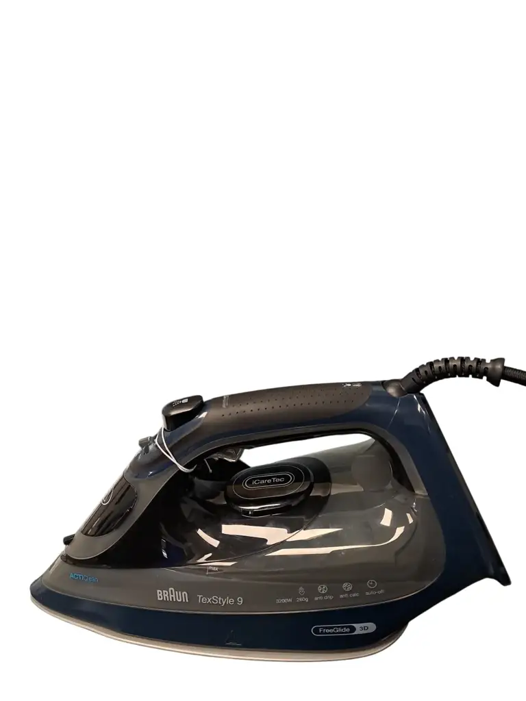 Braun - Texstyle 9 Steam Iron With Icare 3200W Blue - View 3