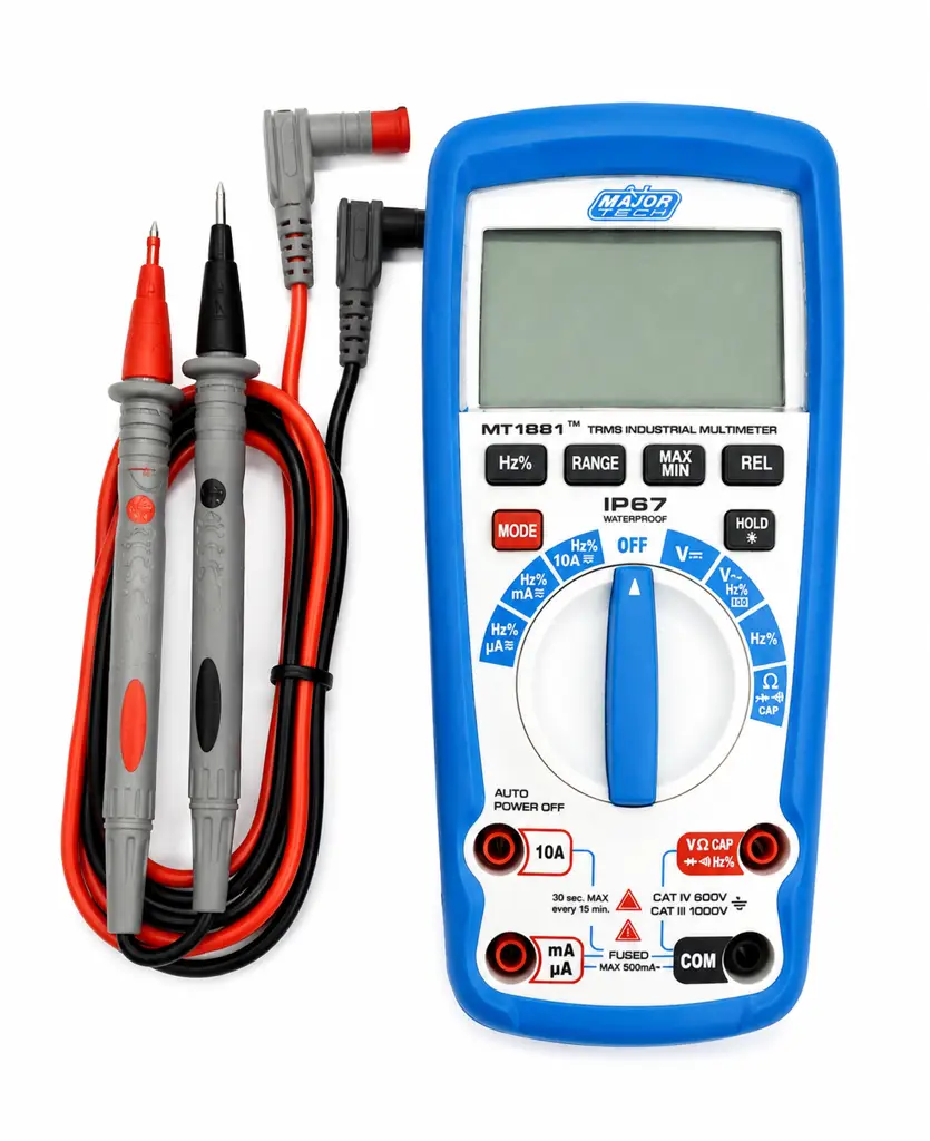 Major Tech Mt1881 True Rms Industrial Multimeter - View 2