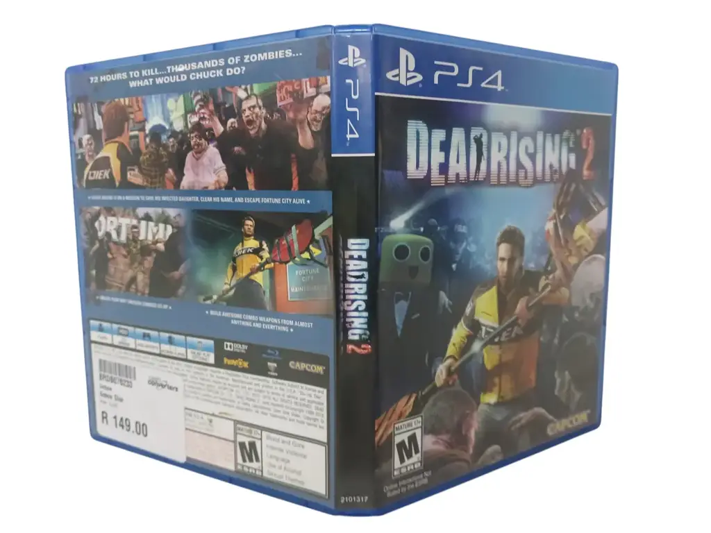 Playstation 4 Dead Rising 2 Game Disc - View 2